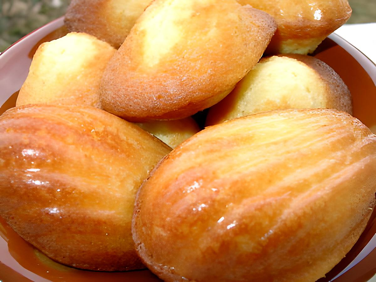 recette les madeleines de Christophe Felder