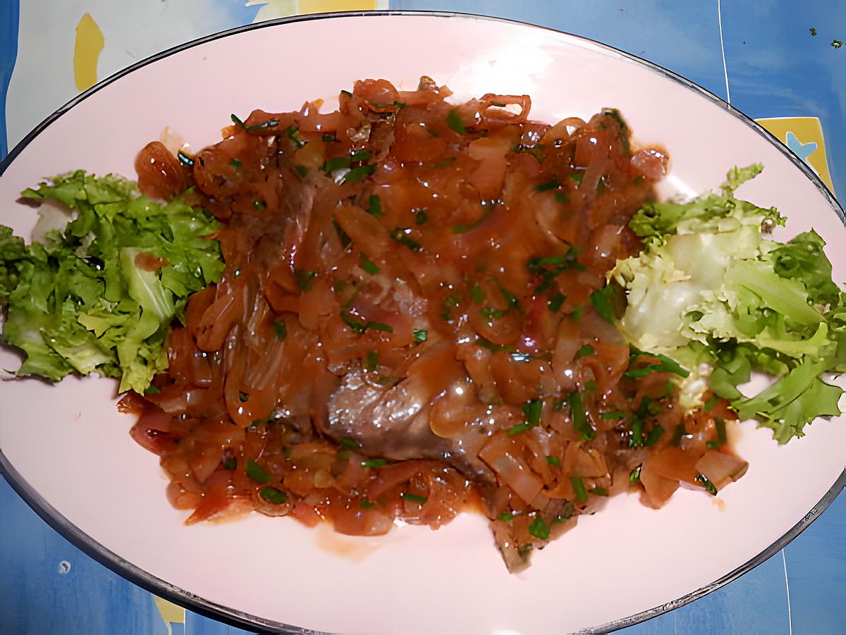 recette Onglet à l échalote