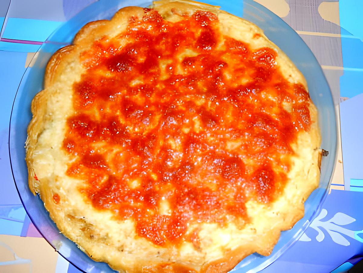 recette TORTA  AL  TONNO (THON)