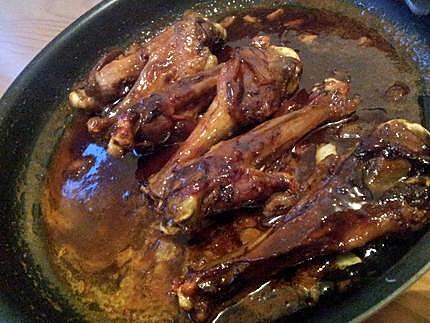 recette Manchons de canard au caramel crémeux