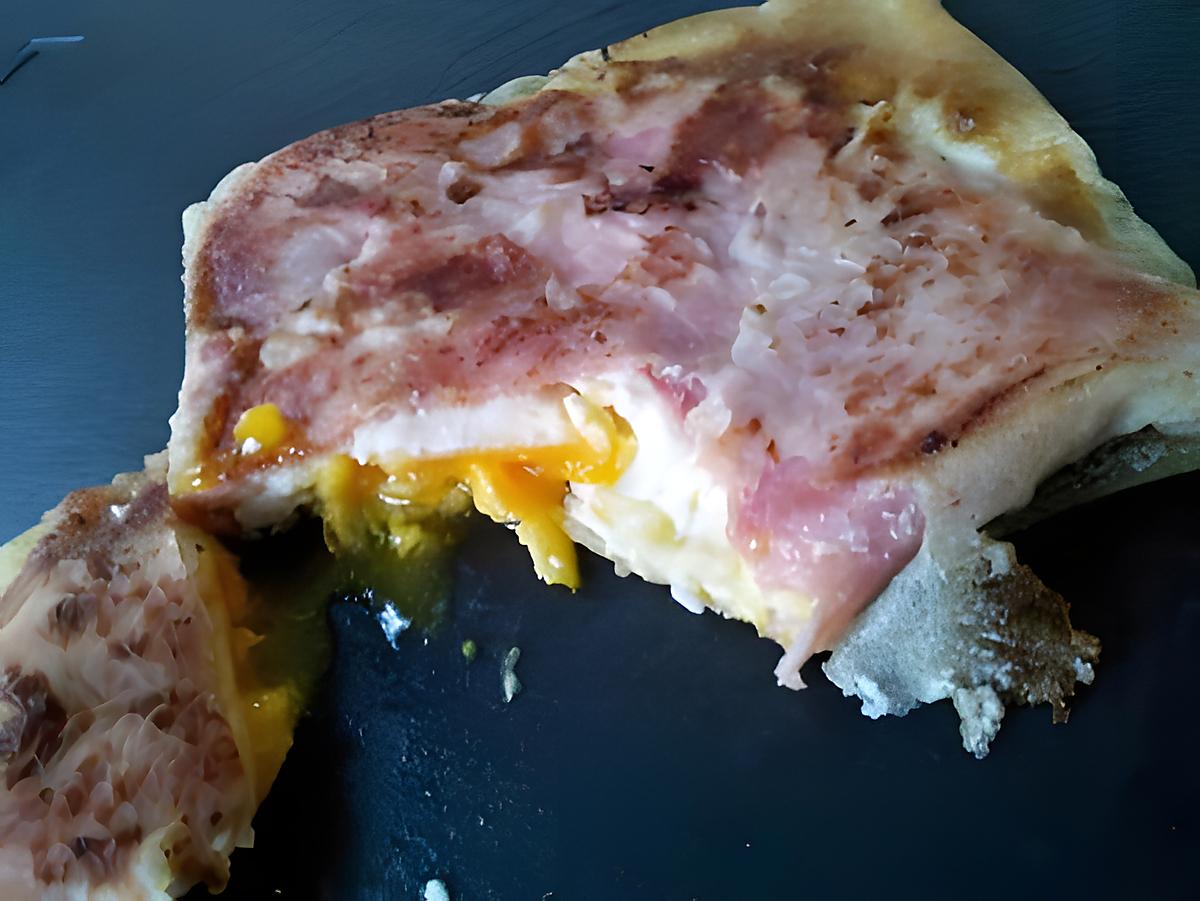 recette Brick jambon oeuf fromage