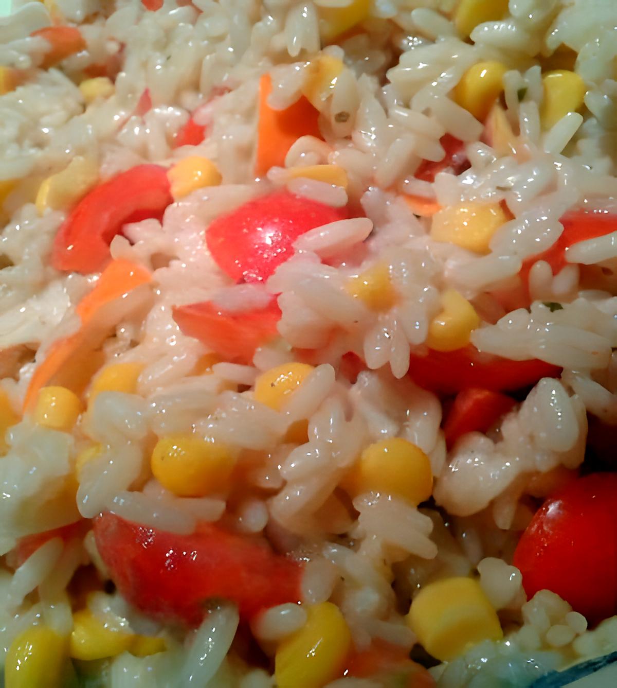 recette Salade de riz provencale