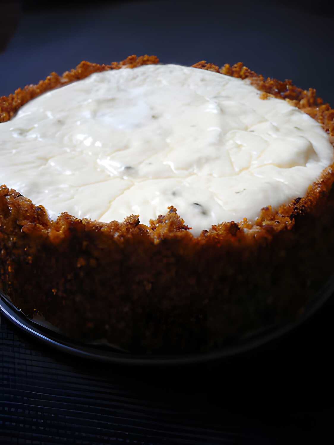 Cheesecake au chèvre frais et aux tomates séchées