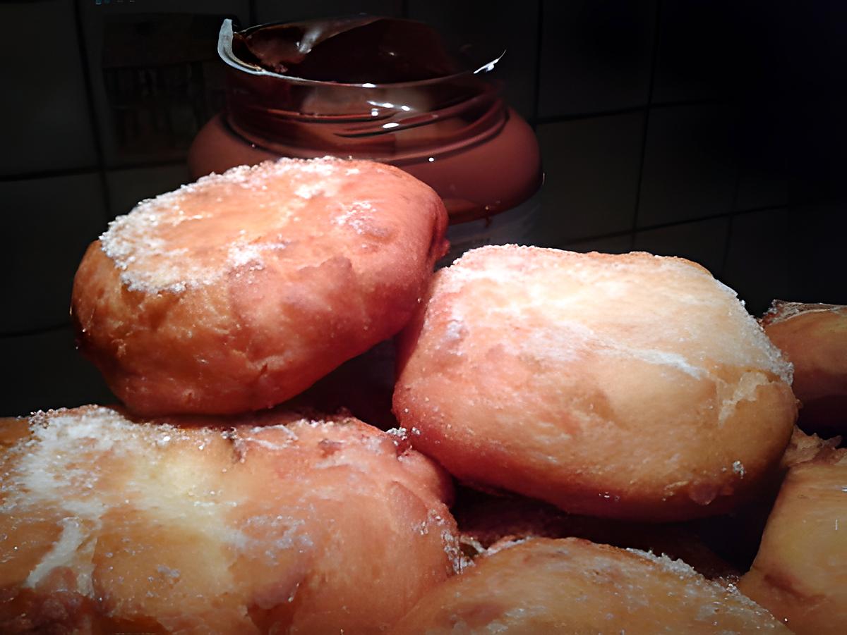 recette Beignets au nutella