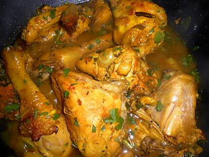 recette Colombo de poulet