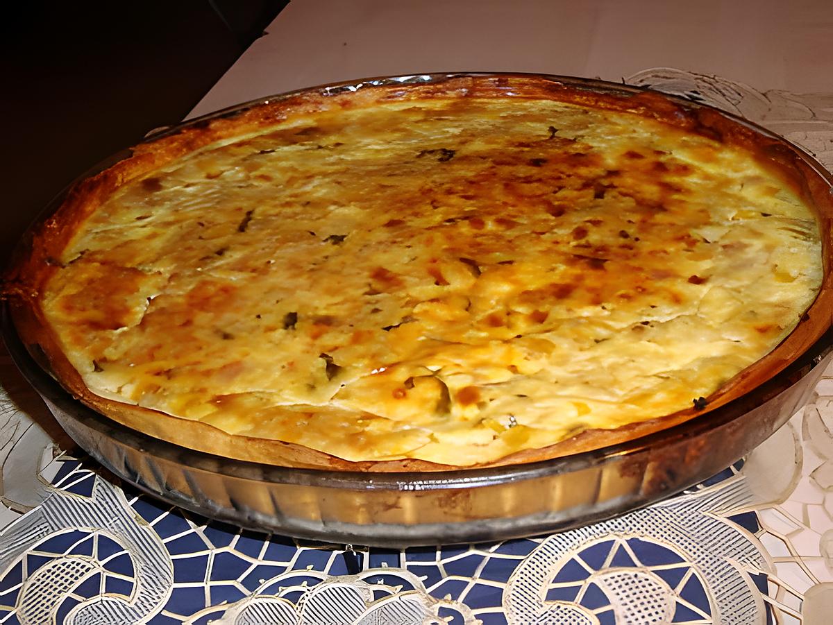 recette Quiche au poulet