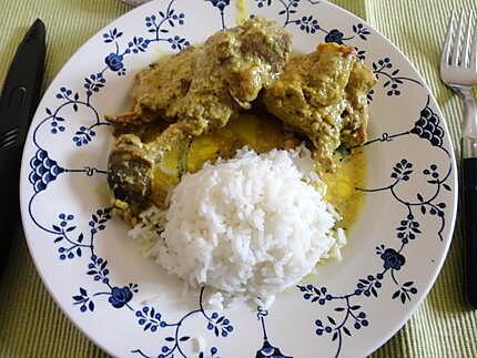 recette POULET  CREOLE