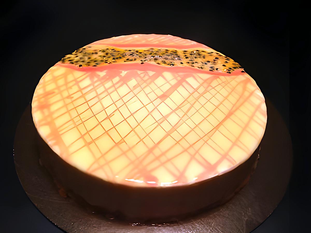 recette Entremet passion citron