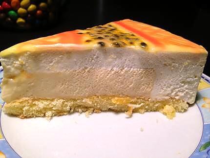 recette Entremet passion citron