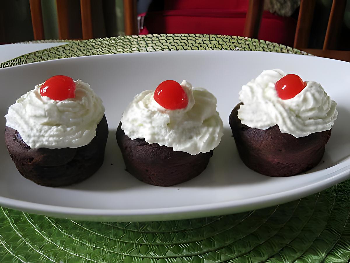 recette Cupcakes forêt noire