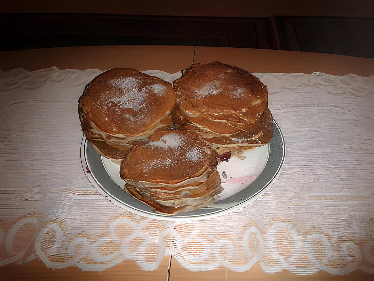 recette pancake au framboise