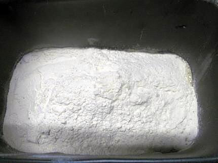 recette Pain blanc aux graines de sésame en machine à pain.