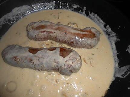 recette Andouillette de troyes au chaource