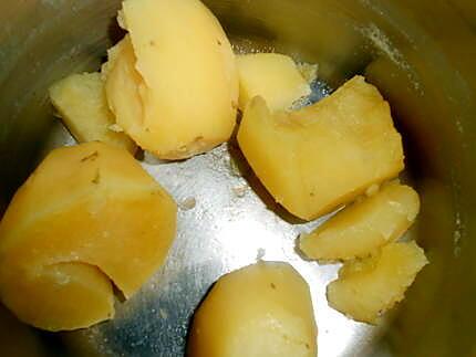 recette Ecrassé de pommes de terre aux baies de genievre