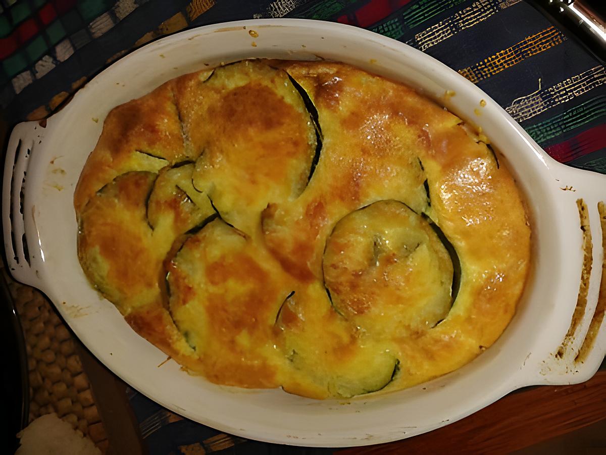 recette Gratin de courgettes