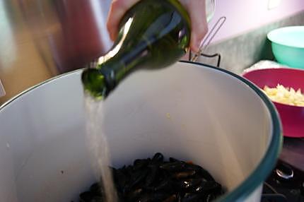 recette Moules marinières