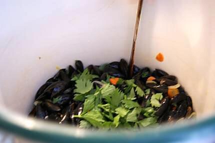 recette Moules marinières