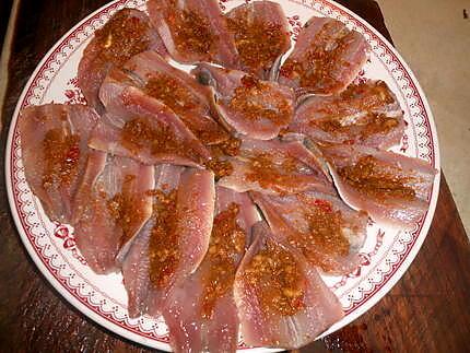 recette Friture de filets de sardines