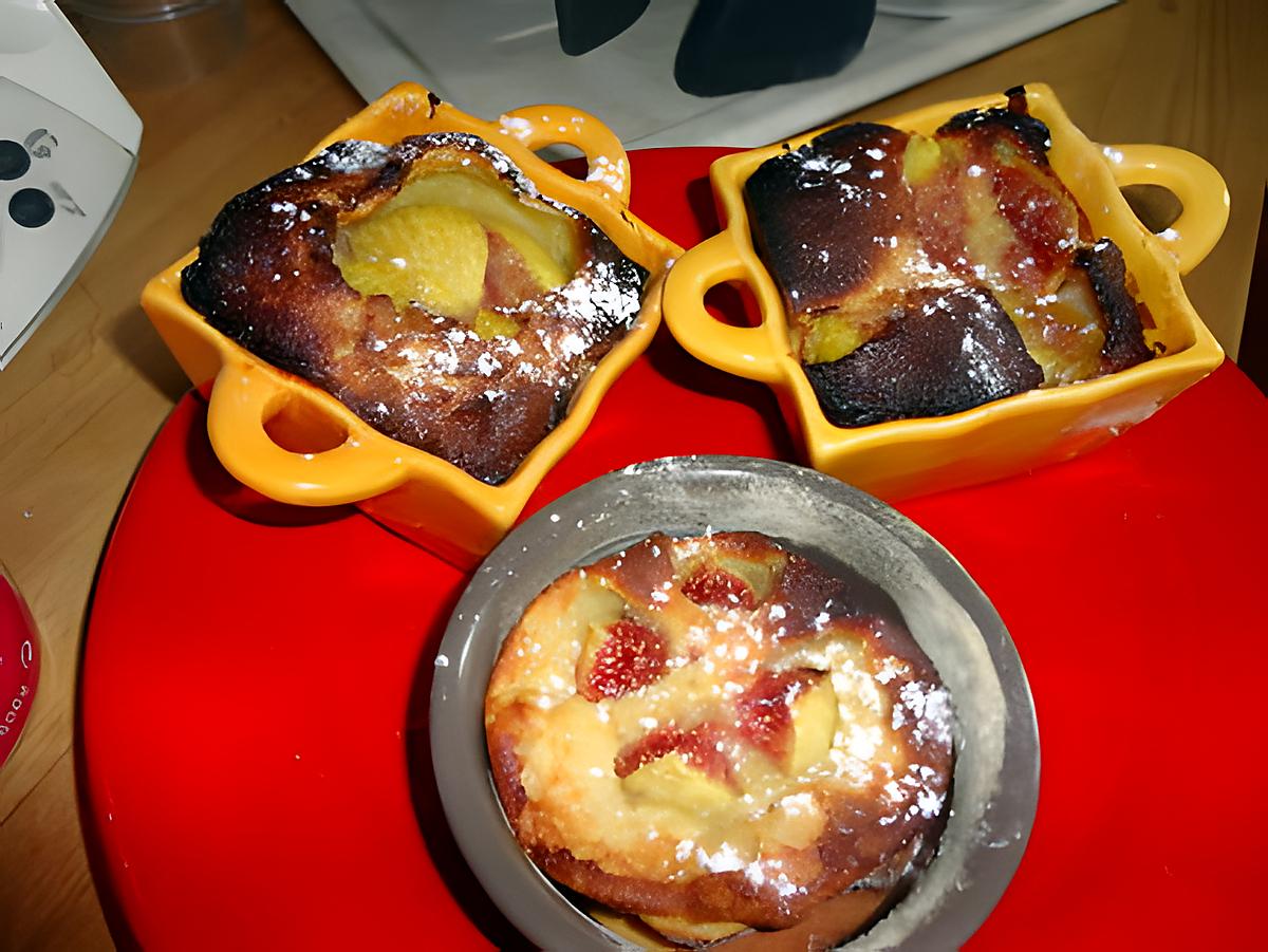 recette PETITS CLAFOUTIS AUX FIGUES  DE TATIE et surprise!!!