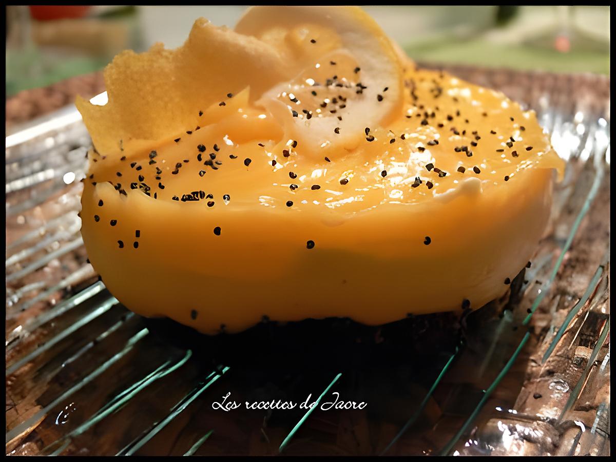 recette entremet citronné