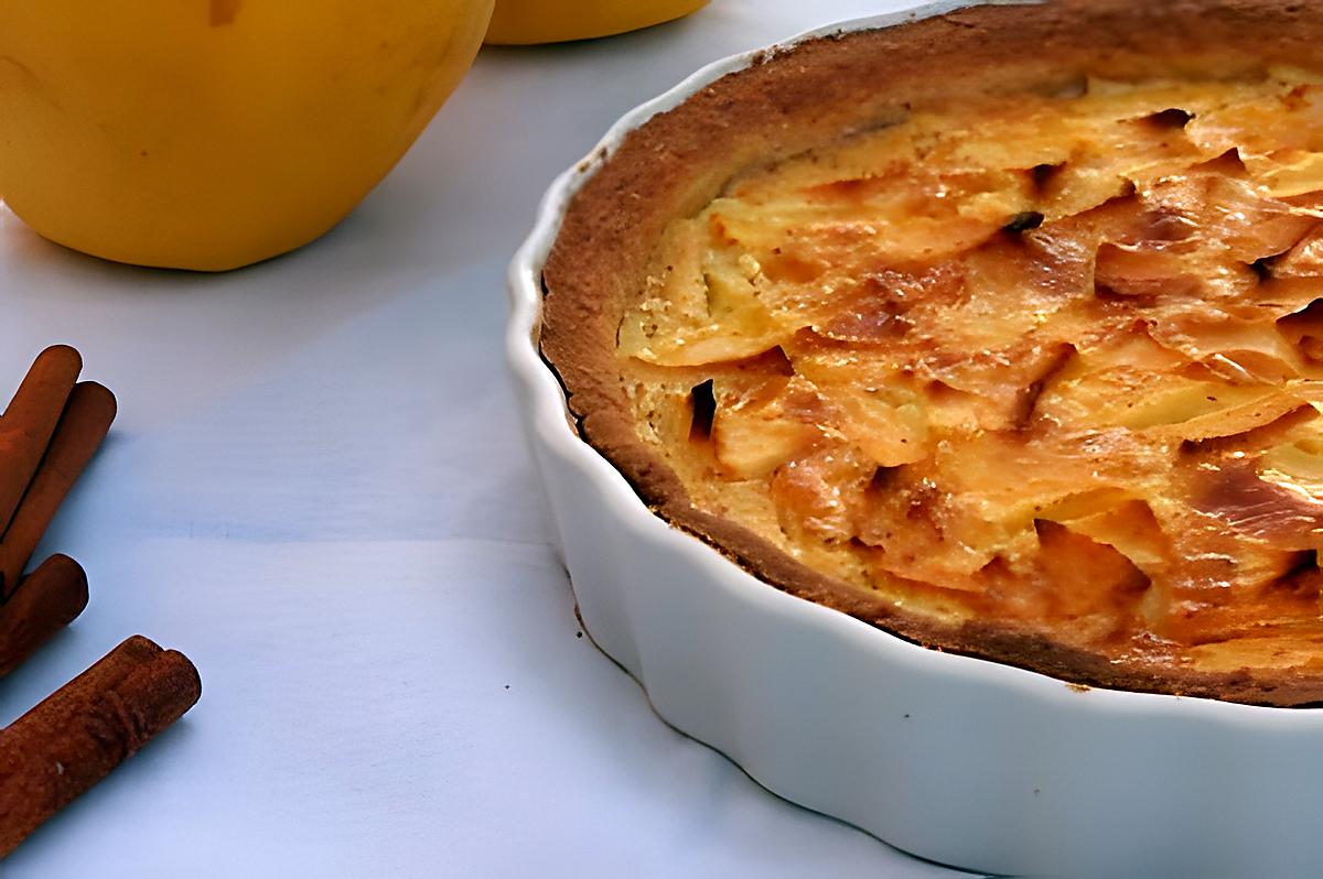 recette Tarte aux pommes & cannelle