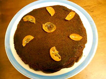 recette FONDANT CHOCOLAT - ORANGE