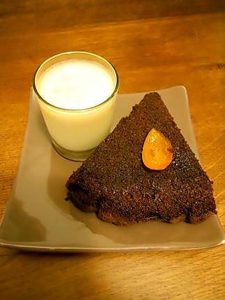 recette FONDANT CHOCOLAT - ORANGE