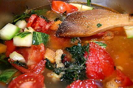 recette Soupe tomates