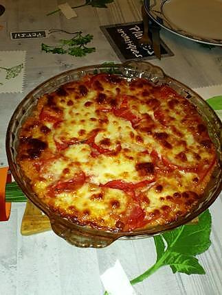 recette Gratin de riz à la mozzarella