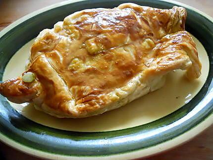 recette SAUMON EN CROUTE