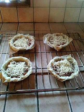 recette Tartelettes au thon