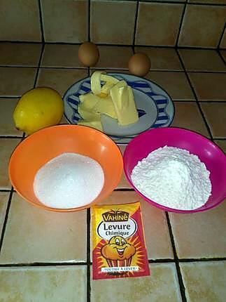 recette Quatre-quarts au citron