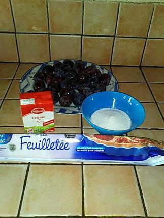 recette Tarte tatin aux prunes