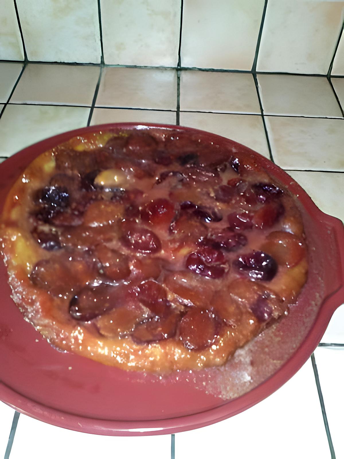 recette Tarte tatin aux prunes