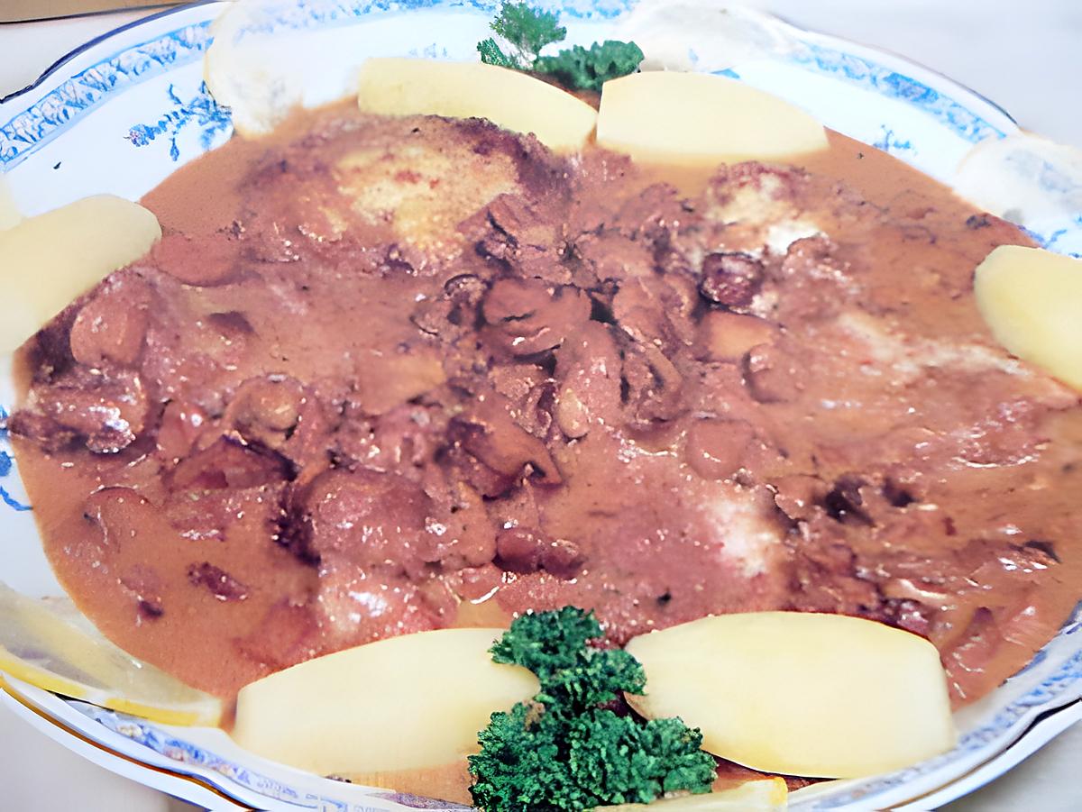 recette Lotte braisée au vin de Fitou