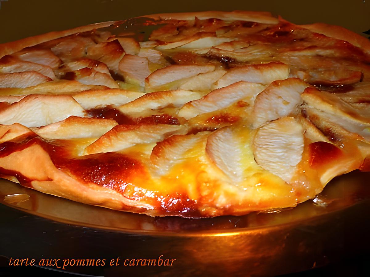 recette tarte aux pommes et carambars