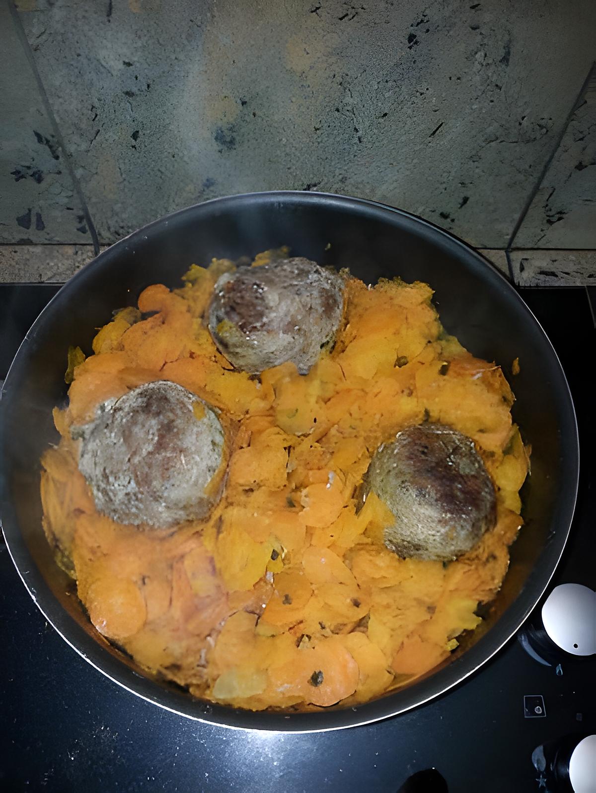 recette Caillettes aux carottes