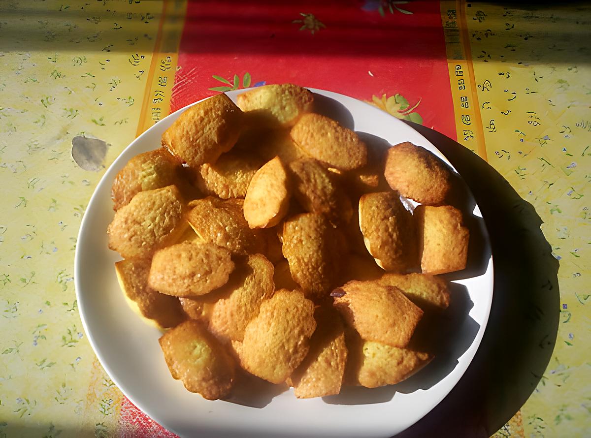 recette Madeleines