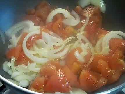recette Filets de limande à la sauce tomates et oseille.
