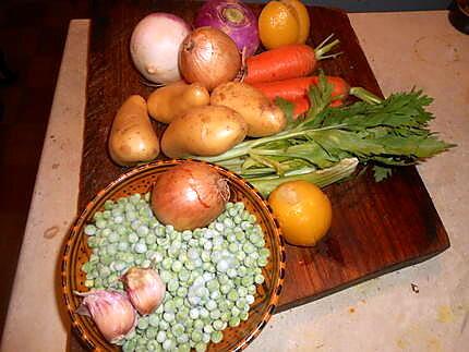 recette Tajine d agneau aux légumes