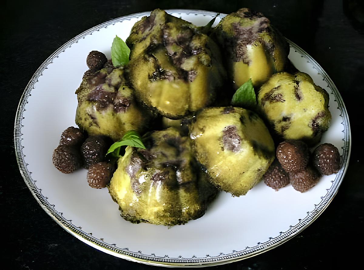 recette Petits extra moelleux à la framboise, parfumés à la fleur d'oranger