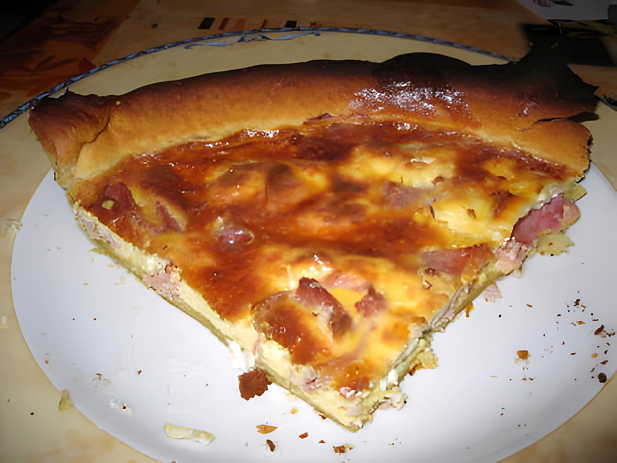 recette Quiche kiri-jambon