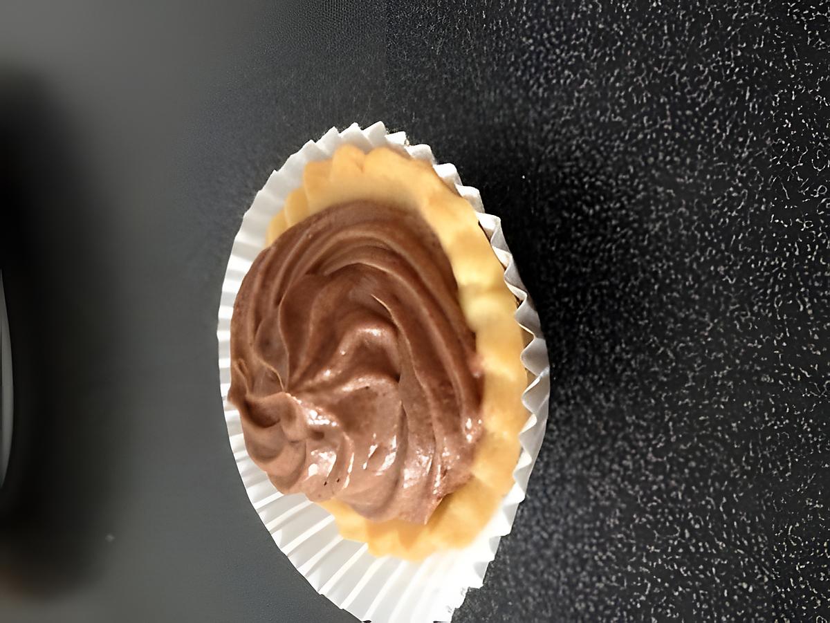 recette Mini tartelette au mousse de chocolat