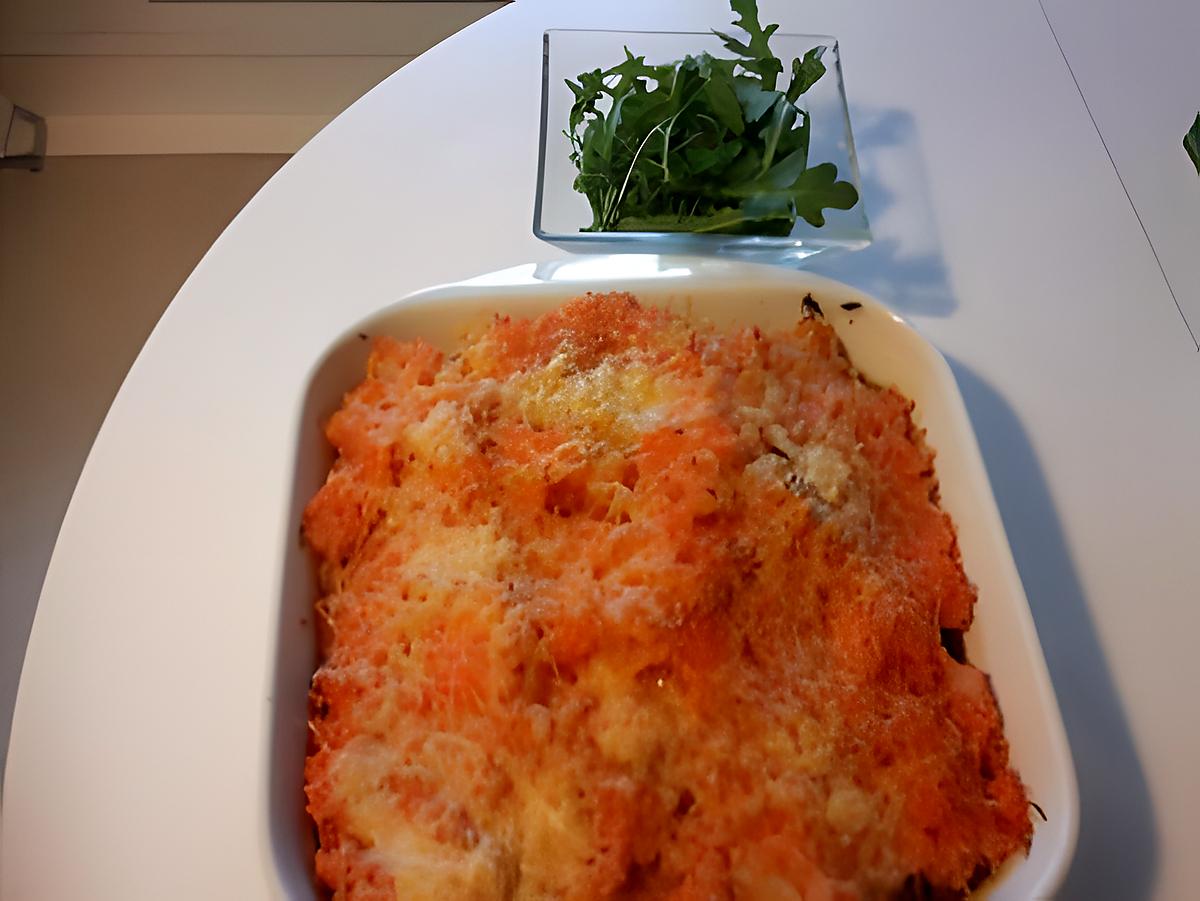 recette Parmentier au potimarron