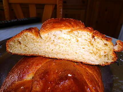 recette BRIOCHE TRESSEE D EVELYNE MELAYERS