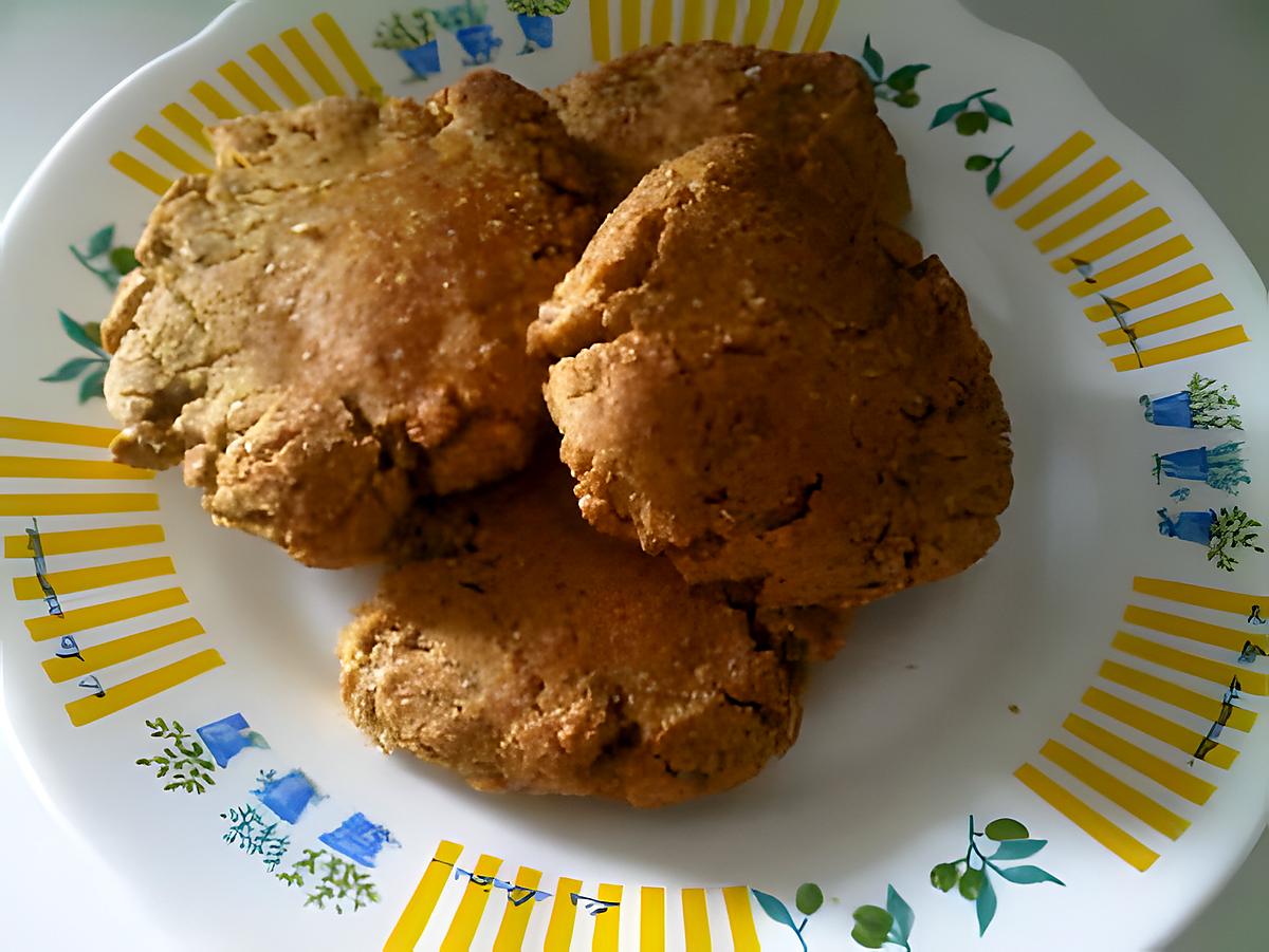 recette COOKIES PROTEINE VANILLE / PISTACHE