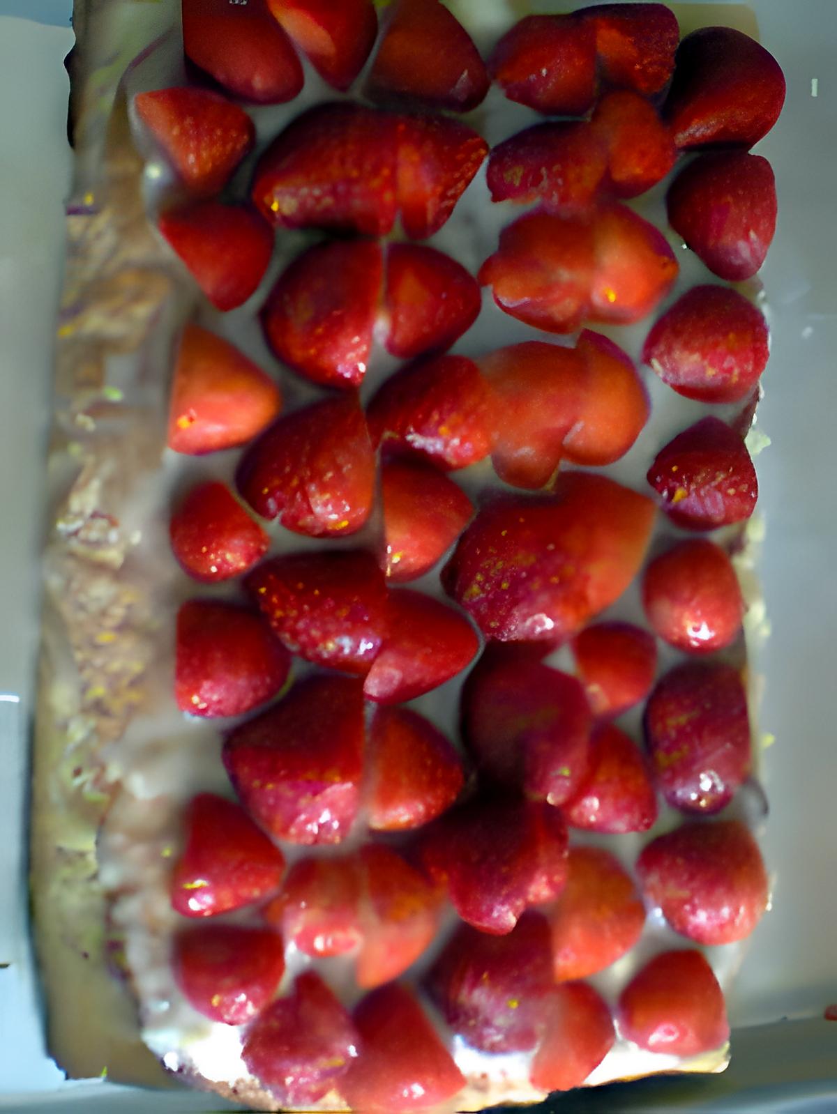recette fraisier très facile à préparer