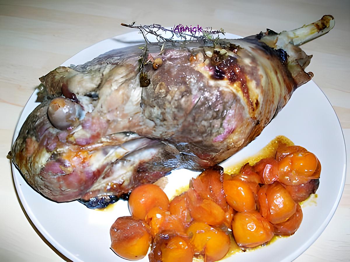 recette gigot d'agneau