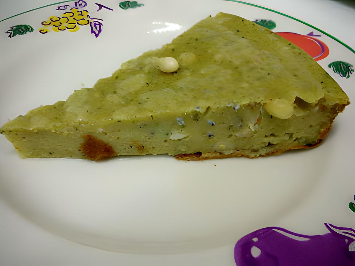 recette COURGEOUIL ou flan à la courgette et au fenouil