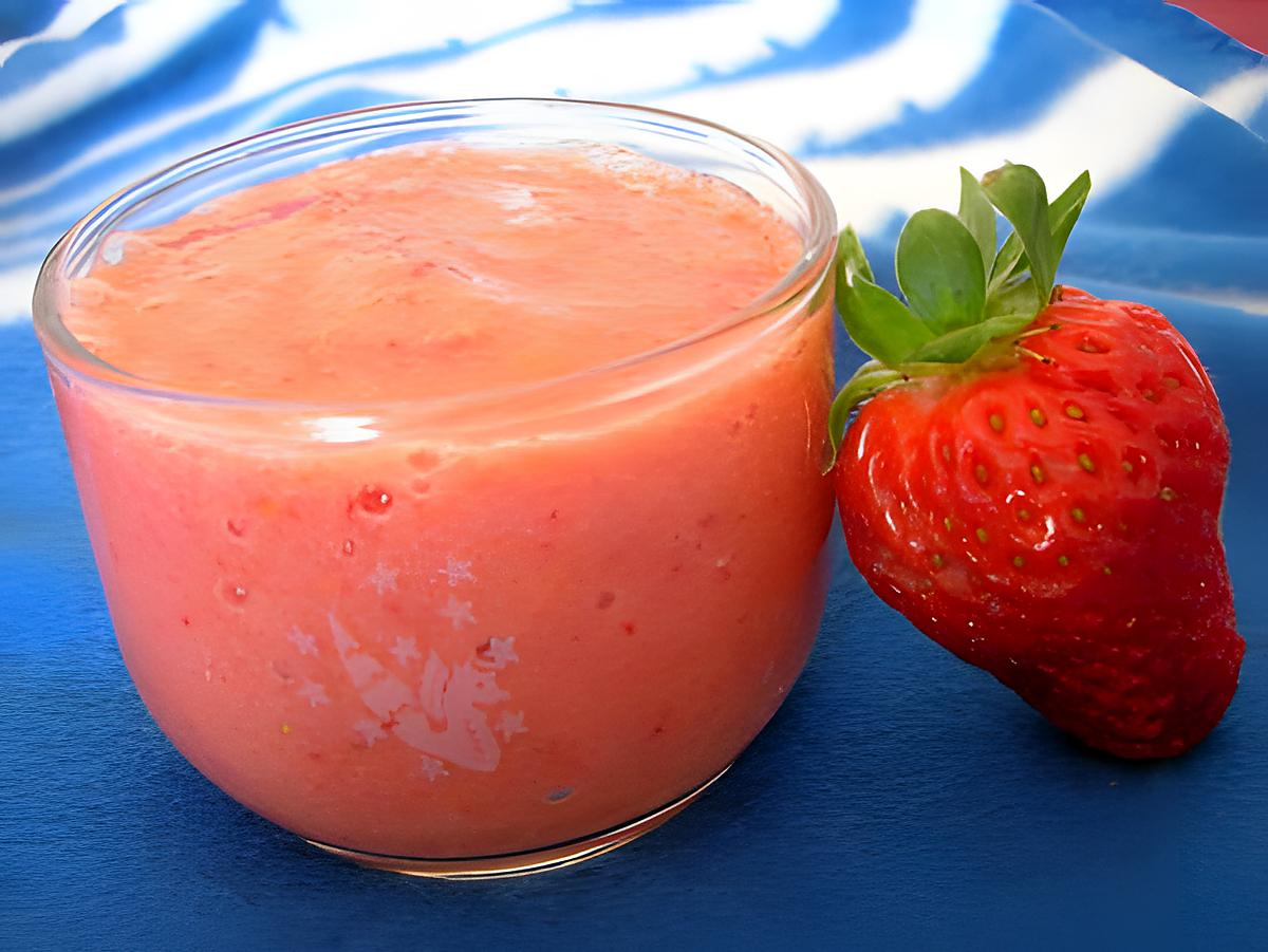 recette BAMANFRAIS ou Smoothie aux fruits frais